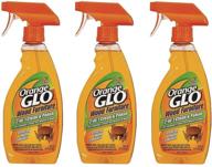 🧴 pack of 3 orange glo wood furniture 2-in-1 clean and polish - 640823841079 logo