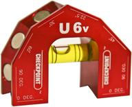 🔴 enhance accuracy with checkpoint 0610r u6 v-groove level: red supreme tool for precise alignment logo