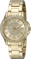 💎 stylish guess women's stainless crystal accented wrist watches with sparkling elegance logo