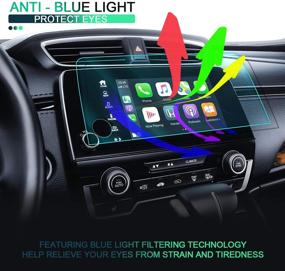 img 3 attached to 🔵 2021 Upgraded Honda CRV Screen Cover Protector - Blue Light Blocking, NO Glare - Fits Honda CR-V 2017 2018 2019 2020 2021