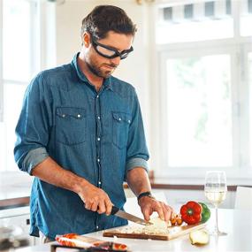 img 3 attached to 👁️ Tear-Free Onion Cutting with 2 PCS Onion Goggles Glasses for Women