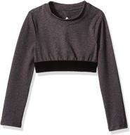 👚 девочки soffe рукав heather x large детская одежда логотип