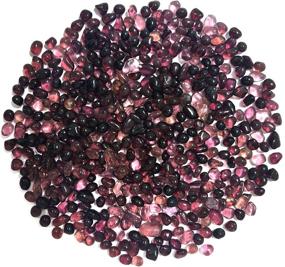 img 4 attached to 🟪 1lb Purple Glass Stones: Versatile Fillers for Vases, Aquariums, Gardens & More!