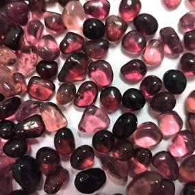 img 1 attached to 🟪 1lb Purple Glass Stones: Versatile Fillers for Vases, Aquariums, Gardens & More!