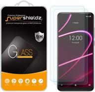 📱 (2 pack) supershieldz tempered glass screen protector for t-mobile (revvl 5g) - anti scratch, bubble free logo