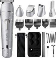 🧔 kensen cordless beard trimmer for men - waterproof hair clippers, electric shaver grooming kit | usb rechargeable body, nose, ear, facial hair cutting groomer logo