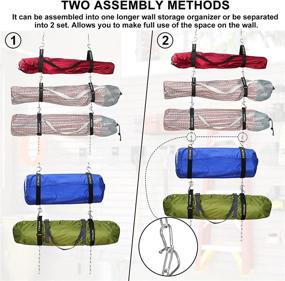 img 1 attached to Camping Storage Garage Organizer Umbrella