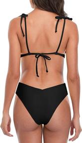 img 3 attached to Charmo Womens Bathing Shoulder Swimsuits