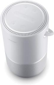 img 1 attached to Беспроводная Bluetooth-колонка Bose Portable Smart Speaker с встроенным голосовым управлением Alexa, серебристого цвета: идеальный смарт-помощник по аудио