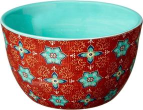 img 1 attached to 🍽️ Multicolored Certified International 89114 Dinnerware