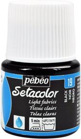 img 3 attached to Pebeo Setacolor Fabrics 45 Milliliter Bottle Fabric Decorating