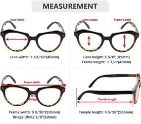 img 3 attached to Eyekepper Oversize Reading Glasses Readers Vision Care and Reading Glasses