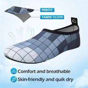 img 2 attached to 👟 Athletic Men's Shoes: Quick-Dry Breathable Exercise Footwear by Mysoft Barefoot