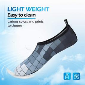 img 3 attached to 👟 Athletic Men's Shoes: Quick-Dry Breathable Exercise Footwear by Mysoft Barefoot