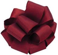 🎀 add elegance with offray revogue wired edge ribbon in cranberry - 2-1/2-inch x 50-yard (870240) logo