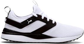 img 1 attached to 👟 PUMA Pacer Excel Sneaker: White Peacoat Elegance for Optimal Style