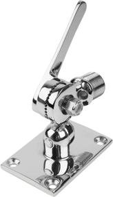 img 1 attached to 🚤 Superior Marine VHF Antenna: Premium 316 Stainless Steel Base Mount for Boats