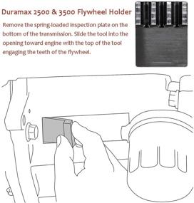img 3 attached to 🔒 E-Cowlboy Duramax 6.6L Flywheel Locking Tool & 36mm 3/4’’ Socket – Enhanced SEO