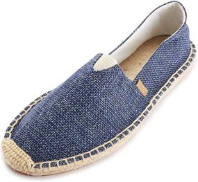 img 4 attached to 👡 Alexis Leroy Round Jute Capped Espadrille - Stylish and Sustainable Footwear