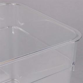 img 3 attached to 🥡 Cambro 6SFSCW135 Camsquare Clear Polycarbonate Food Container, 6-Quart, NSF with Lid