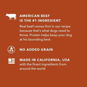 img 2 attached to 🐾 Wag Dry Dog Food: Grain-Free Options with Beef, Chicken, Salmon & Sweet Potatoes by Amazon Brand