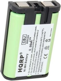 img 1 attached to ⚡️ HQRP Two Phone Batteries Compatible with Panasonic Cordless Telephone Models KX-TGA301, KX-TGA351, KX-TGA600, and More - Replace your Panasonic HHR-P107A with Type-35 Batteries!