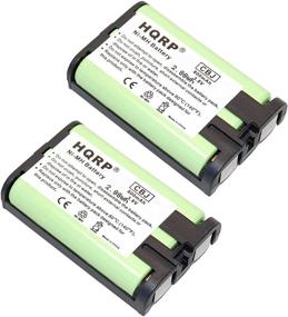 img 4 attached to ⚡️ HQRP Two Phone Batteries Compatible with Panasonic Cordless Telephone Models KX-TGA301, KX-TGA351, KX-TGA600, and More - Replace your Panasonic HHR-P107A with Type-35 Batteries!