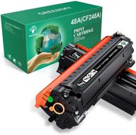 greensky 2 packs of compatible toner cartridge replacement for hp 48a cf248a - black, for hp laserjet pro mfp m15w m29w m28w m15a m28 m31 m15 m14 m17 m28a m30w m31w m29a m16a m16w laser toner printer logo