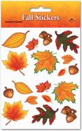 beistle thanksgiving fall leaves stickers - pack of 1 logo