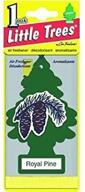 little trees car air freshener, royal pine, 12 pack – hanging paper tree for home or car, long-lasting fragrance logo