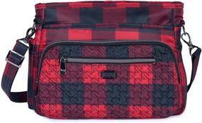 img 4 attached to 👜 Red Buffalo Check Women's Handbags & Wallets-Lug Shimmy