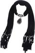 gogngtr waterdrop necklace printing polyester women's accessories and scarves & wraps logo