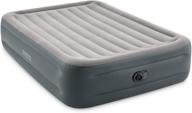 🛏️ intex dura-beam plus series essential rest airbed - queen size, 18" bed height, internal electric pump (2021 model) logo