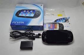 img 4 attached to 🎮 PlayStation Vita Crystal Black - Wi-Fi Model (PCH-1000 ZA01) Japan Import: Features, Specs, and Availability