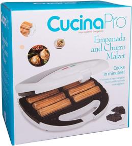 img 1 attached to 🍩 Efficient Empanada and Churro Maker Machine - 4 Removable Plates - Hassle-free Cooking, Ideal as Empanada or Churro Press - Includes Dough Cutting Circle for Perfect Measurements - Fun Gift