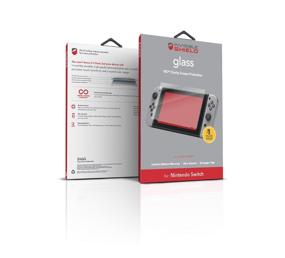 img 1 attached to Enhanced Protection: ZAGG InvisibleShield Tempered Glass Screen Protector for Nintendo Switch