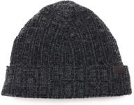 🧢 hickey freeman men’s italian cashmere knit hat – 100% pure cashmere logo