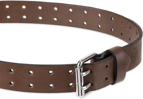 img 2 attached to Dickies Leather Double Prong Belt: Stylish and Durable Belts for Men and Boys