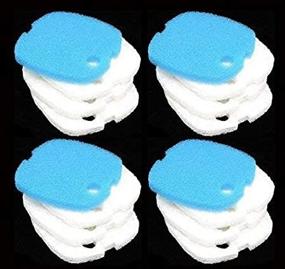 img 1 attached to 🔍 High-Quality Replacement Filter Pads (16PCS) for SUNSUN/GRECH/SUPER/HW-302 CF300 Aquarium Filters