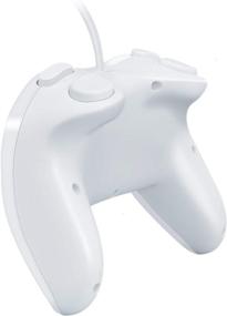 img 2 attached to 🎮 VOYEE Classic Controller 2-Pack: High Compatibility Wired Pro Controllers for Nintendo Wii Console (White_White)