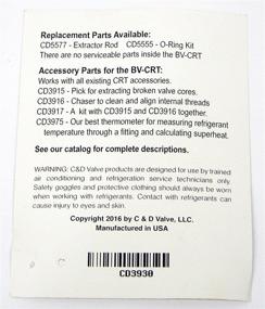 img 1 attached to 🔧 C&D Valve CD3930 - Кран Шаровый 1/4" / Инструмент для извлечения клапана (BV-CRT): Эффективное решение для легкого и точного извлечения клапана
