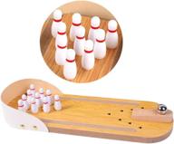 mini bowling game: engaging indoor office decor and classic desk ball set for kids and adults - ideal fun party favor and family entertainment - perfect gift for all ages! логотип