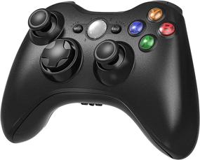 img 4 attached to 🎮 YCCSKY Wireless Controller for Xbox 360: 2.4GHZ Gamepad Joystick for Xbox 360 Slim and PC (Windows 7/8/10) - Black