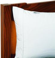 🛏️ dust mite and allergen-proof pillow encasing: premium microfiber cover (standard size) – a bedding essential logo