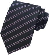 👔 elfeves striped patterned neckties - premium american men's accessories featuring cummerbunds & pocket squares logo