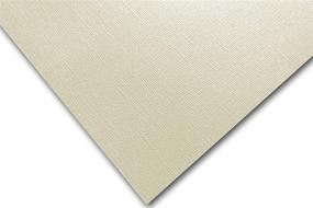 img 2 attached to 🎨 Premium Pearlized Metallic Textured Dove Ivory Card Stock 20 Sheets - Ideal Match for Martha Stewart Dove - Perfect for Scrapbooking, Crafts, Flat Cards, DIY Projects, and More (8.5 x 11)