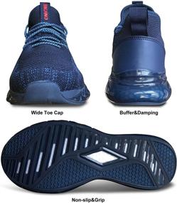 img 3 attached to 👟 Bicano Breathable Walking Support Sneakers: The Ultimate Men's Shoes for Loafers & Slip-Ons