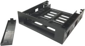 img 1 attached to 📦 Vantec HDA-525P 3.5-Inch to 5.25-Inch Front Bay Converter Kit: Enhanced Storage Expansion Solution