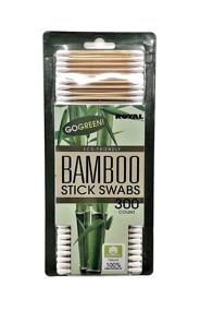 img 4 attached to Eco Friendly Bamboo Stick Swabs Royal