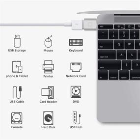 img 1 attached to 💻 Адаптер Nonda USB C to USB: удобное OTG для MacBook Pro 2019 и других устройств с разъемом Type-C